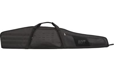 Bulldog Cases Deluxe, Suppressed Rifle Bag, 48", Poly Oxford Nylon Material, Black