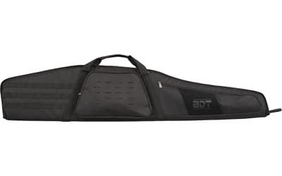Bulldog Cases Deluxe, Suppressed Rifle Bag, 52", Poly Oxford Nylon Material, Black