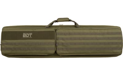 Bulldog Cases Ultra-Lite, Suppressed Rifle Bag, 48", Poly Oxford Nylon Material, Green