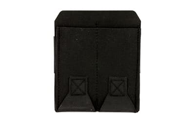 Blue Force Gear 10 Speed, Double Magazine Pouch, Helium Whisper Attachment, Fits (2) Double Stack Pistol Magazines, Elastic Construction, Black