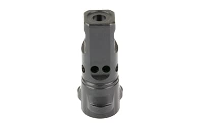 Breek Arms Echo Single-Port Breek-LOK 3QD, Breek-LOK 3QD Compatible Muzzle Devices, Brake, 223 Remington / 556NATO, Matte Finish, Black