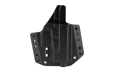 Bravo Concealment BCA, OWB Concealment Holster, 1.5" Belt Loops, Fits Glock 26/27/33, Right Hand, Black, Polymer, Does not fit Glock 27 Gen 5