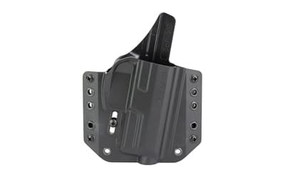 Bravo Concealment BCA, OWB Concealment Holster, 1.5" Belt Loops, Fits HK VP9SK, Right Hand, Black, Polymer