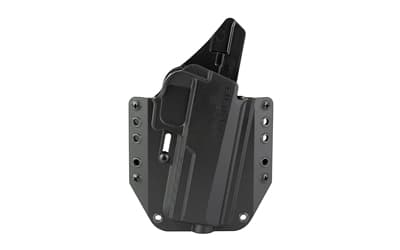 Bravo Concealment BCA, OWB Concealment Holster, 1.5" Belt Loops, Fits Sig Sauer P320 Full Size, Right Hand, Black, Polymer
