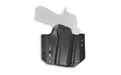 Bravo Concealment BCA, OWB Concealment Holster, 1.5" Belt Loops, Fits Sig Sauer P320 9/40, X Compact/Carry, Matte Finish, Black