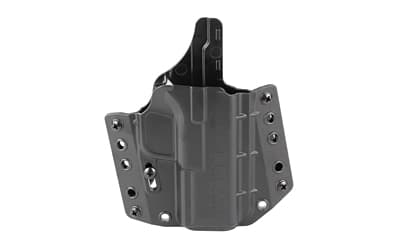 Bravo Concealment BCA, Concealment Holster, Outside Waistband, 1.5"Belt Loops, Fits Springfield Hellcat Pro, Right Hand, Polymer Construction, Black