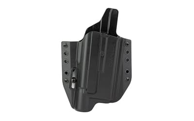Bravo Concealment BCA Light Bearing, OWB Concealment Holster, 1.5" Belt Loops, Fits Glock 19/19X/23/32/45 w/SureFire X300, Right Hand, Black