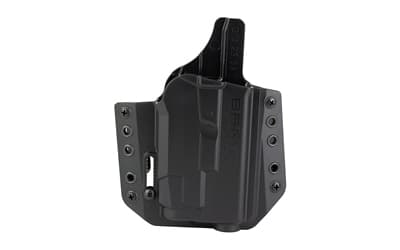 Bravo Concealment BCA Light Bearing, OWB Concealment Holster, 1.5" Belt Loops, Fits Glock 19/19X/23/32/45 w/Streamlight TLR-7, Right Hand, Black