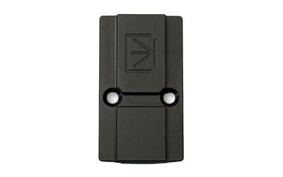 Calculated Kinetics DOGTAG Optic Plate, For Aimpoint ACRO P2, Fits GLOCK Gen 6, Anodized Finish, Black