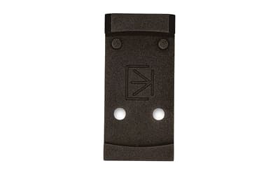 Calculated Kinetics DOGTAG Optic Plate, For RMSc/Holosun K Footprint, Fits GLOCK Gen 6, Anodized Finish, Black