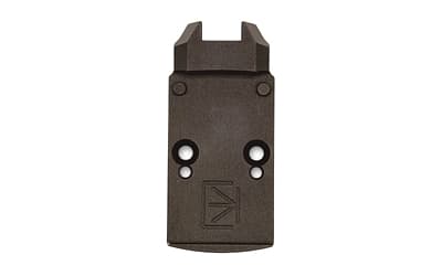 Calculated Kinetics DOGTAG Optic Plate, For Trijicon RMR, Fits Staccato HD, Anodized Finish, Black