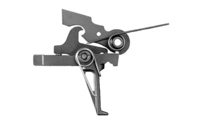 CMC Triggers Component, Single Stage Flat, 2.5lb Trigger, Fits AR15, Small Pin, Black