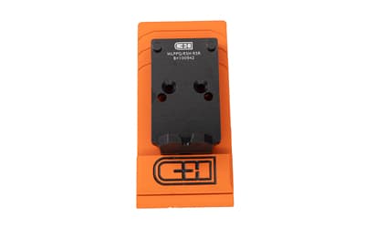 C&H Precision V4, Optic Mounting Plate, For Walther PPQ (Q4/Q5) to the Trijicon RMR/SRO, Holosun 407C/507C/508C/508T/507Comp, Anodized Finish, Black