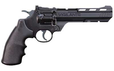 Crosman Vigilante, 177 Pellet, 5.9" Barrel, Black Finish, Synthetic Stock, Semi Automatic, CO2, 435 Feet Per Second
