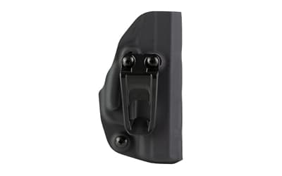 Crucial Concealment Covert IWB, Inside Waistband Holster, Ambidextrous, Kydex, Black, Fits Ruger LCP/LCP II