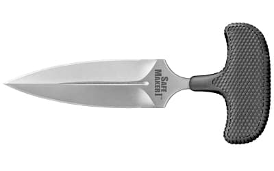 Cold Steel Safe Maker I, Fixed Blade Knife, AUS8A Steel, Plain Edge, 4.5" Blade, Includes Secure-Ex Sheath