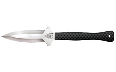 Cold Steel Hide Out, Fixed Blade Knife, 6.5" Blade, AUS 8A/Stainless Steel, Griv-Ex Handle, Double-Edged Blade