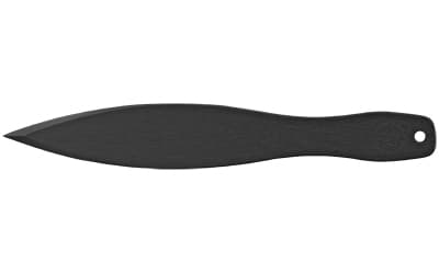 Cold Steel Mini Flight Sport, Fixed Blade Knife, Black, Plain Edge, Throwing Knife, 10" Overall Length, 1055 Carbon, Black Handle