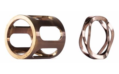 Dead Air Armament Dead Air Mojave 9 Fixed Barrel Spacer, 17-4 Stainless Steel Construction, Heat Treated Stainless Finish