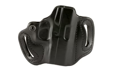 DeSantis Gunhide Mini Slide Belt Holster, Fits Sig P365, Right Hand, Black Leather