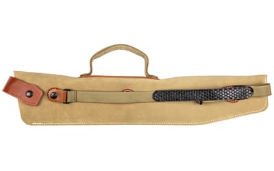DeSantis Gunhide A88, Kurz 12/20 Gauge Single Shotgun Case, Tan Leather