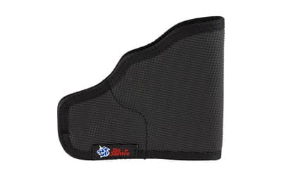 DeSantis Gunhide Ammo Nemesis Pocket Holster, Fits J-Frame 2.25", Bodyguard .38, Ruger LCR, Ambidextrous, Black