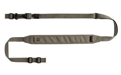 Edgar Sherman Design ESD Sling, Padded, 2-Point Combat Sling, 1", Matte, Ranger Green and Black, 20+ Inches of Adjustment