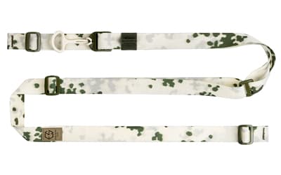 Edgar Sherman Design ESD Sling, 2-Point Combat Sling, 1" Webbing, Polymer Hardware, Matte Finish, Snow Camo