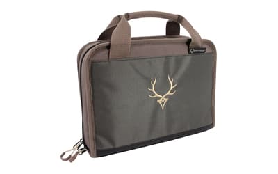 Evolution Outdoor Marksman Pistol Case, Fits 2 Full Size Pistols, Polyester, Green