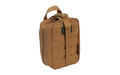 Evolution Outdoor First Aid Pouch, Polyester, MOLLE Webbing, Coyote
