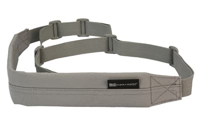 Evolution Outdoor 2-Point Sling, Nylon Webbing, Foam Padded, Adjustable, Gray