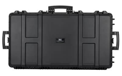 Evolution Outdoor Liberator, Double Rifle Case, Reinforced Polypropylene Construction, Pick N Pluck Foam, Black, 40"x21"x7.4", 19.25 lbs
