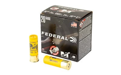Federal Master Class, 20 Gauge, 2.75", #8, 2.75 Dram, 7/8 oz, Lead, 25 Round Box