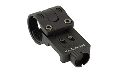 FENIX ALG-15, Picatinny Rail Mount, Fits Any Flashlight with Diameter of 0.925"-1.02" with a Head Smaller than 1.5", Anodized Finish, Black