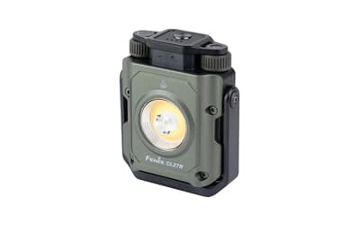 FENIX CL27R, Lantern, White/Red LED, 1,600 Lumens, Matte Finish, Green, Includes ARB-L21-5000 V2 and USB Type-C Charging Cable