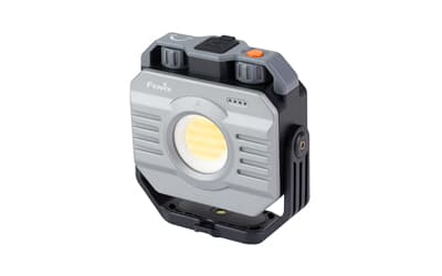 FENIX CL28R, Lantern, White/Red LED, 2,000 Lumens, Anodized Finish, Gray, Includes (2) Built-in 5000mAh Rechargeable Batteries