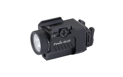 FENIX GL22, Weapon Light, White LED with Red Laser, 750 Lumens, 2.64" Long, Fits GLOCK and 1913 Rails