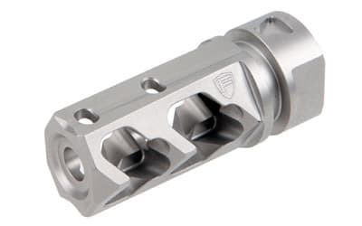 Fortis Manufacturing, Inc. Muzzle Brake, 5.56MM, Stainless Finish, Fortis Control Compatible