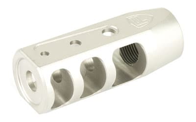 Fortis Manufacturing, Inc. RED Muzzle Brake, 5.56MM, Stainless Steel Finish