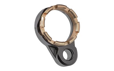 Fortis Manufacturing, Inc. Light Weight K1, Castle Nut and End Plate, Black and Flat Dark Earth, Anodized Finish