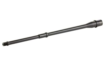 Faxon Firearms Duty Series, 1:8 Twist Barrel, 5.56 NATO, 16" Pencil Profile, Mid-Length Gas System, Fits AR-15, Nitride Finish, Black