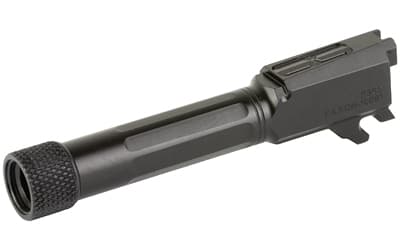 Faxon Firearms Match Series, Straight Fluted, Threaded Drop In Barrel, 9MM, 1/2X28 Thread Pitch, 1:10 Barrel Twist, Fits Sig Sauer P365