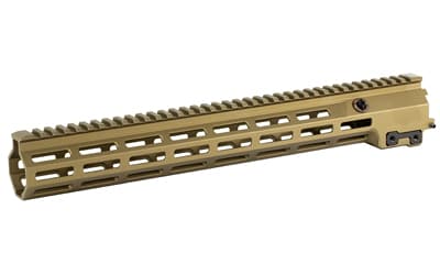 Geissele Automatics MK16, Super Modular Rail, AR15 Handguard, 15", M-LOK, Anodized Finish, Desert Dirt Color