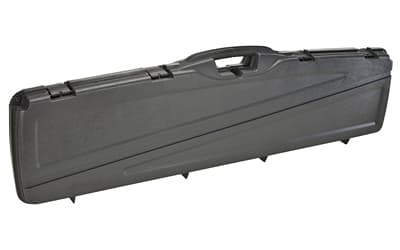 Plano Double Long Gun Case, PillarLock Crush-Resistant Polymer Construction, 4 Pack, Black, 10.2 lbs