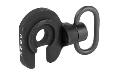 GG&G, Inc. Rear Sling Attachment Mount, Fits Moss 500/590, Quick Detach, with Heavy Duty QD Swivel, Black Finish