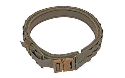 Grey Ghost Gear UGF Battle Belt with Padded Inner, Large (40"-42"), Ranger Green