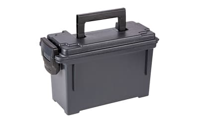 Plano Field/Ammo Box, Field, Impact-Resistant Polypropylene Plastic Construction, Pluck to Fit Foam, Black and Yellow, 1.0 lbs