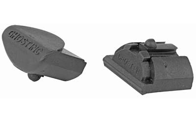 Ghost Inc. Grip Plug Kit, Fits Glock Gen4 & Gen5 19/17/22/23/31/32/34/35/37/38/45, (Does Not Fit SF Models), Black, 2-Pack