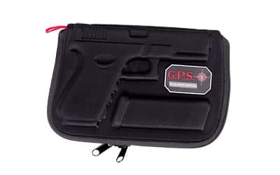 GPS Molded, Pistol Case, Black, Soft, Fits Glock