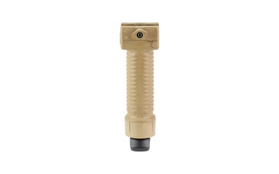 Grip Pod GPS.02, Bipod, Fits Picatinny, Standard Attachment, Tan, Aluminum Legs, 5.75"-8.25"